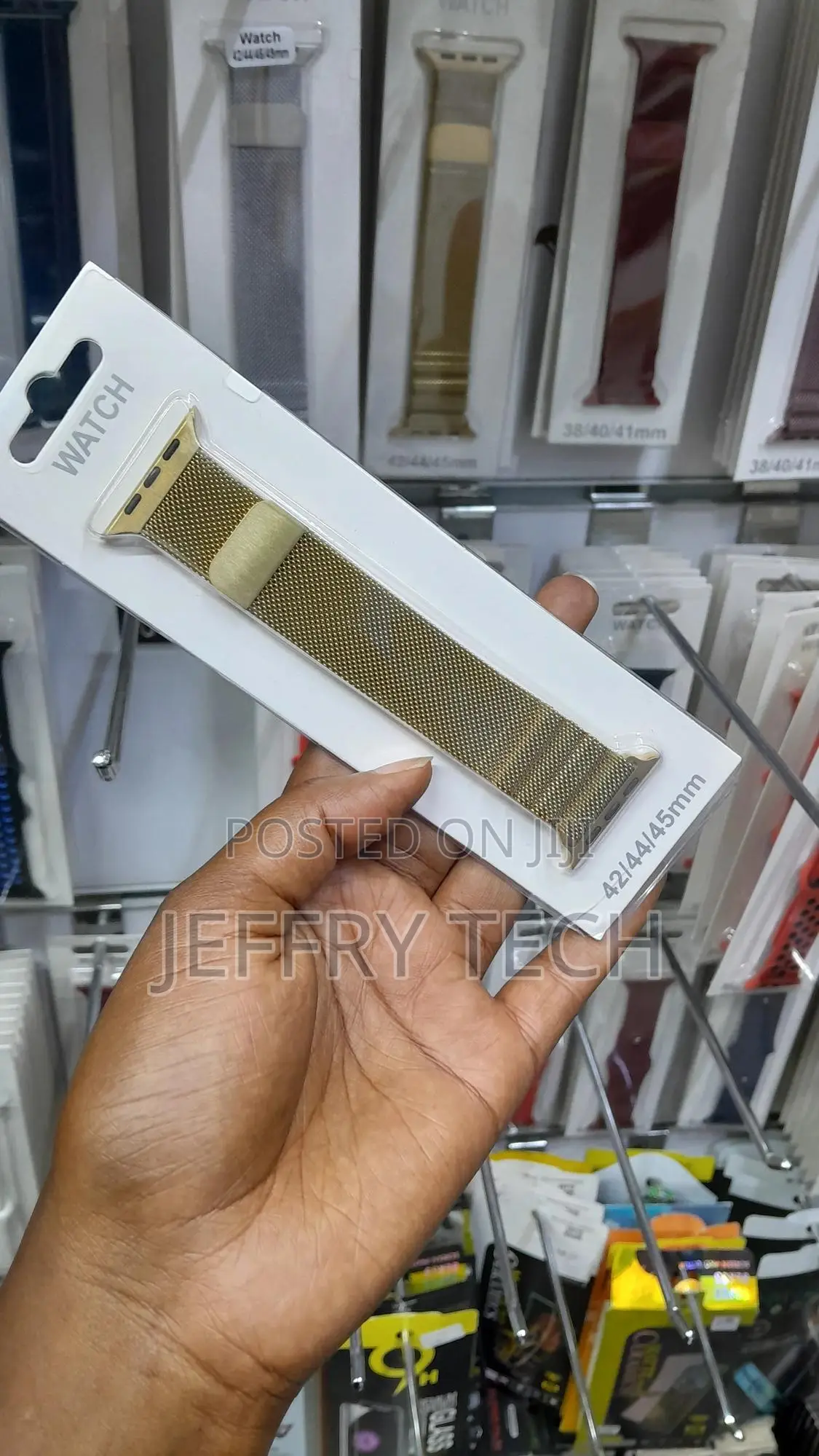 Milanese Loop Compatible With Apple Watch Band 42mm 45mm44mm -gold