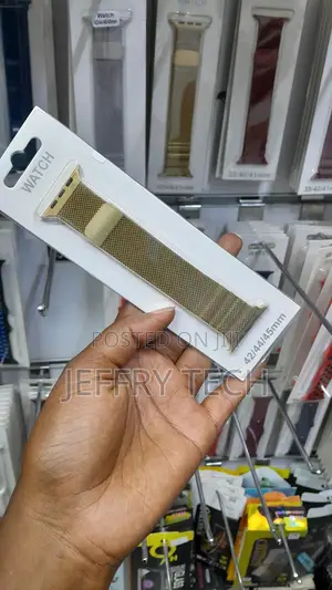 Milanese Loop Compatible With Apple Watch Band 42mm 45mm44mm -gold