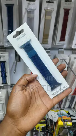 Milanese Loop Apple Watch Band 38mm 40mm 41mm -blue