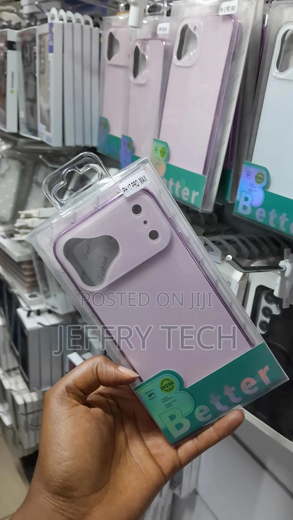 Maser iPhone 17 Pro Max Back Cover Original Glass Nano Ag Case