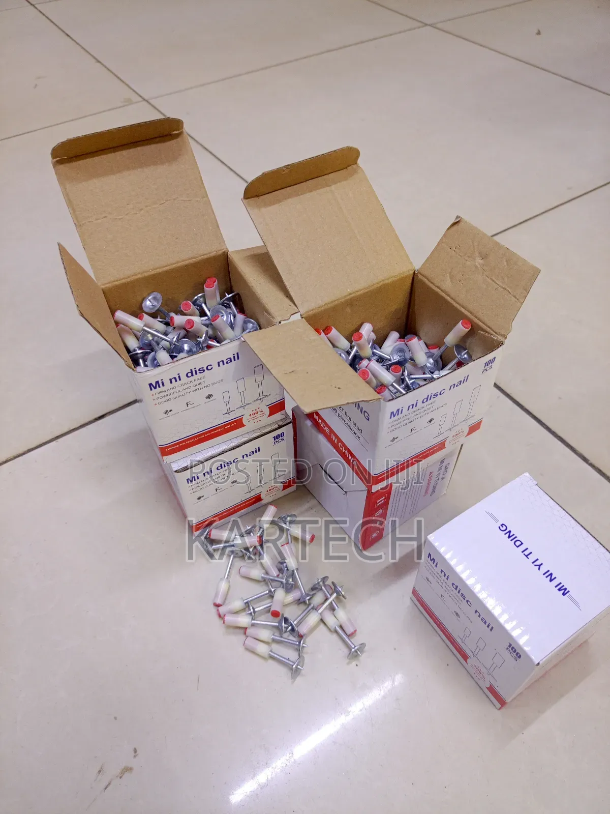 400 PCS Mini Disc Drive Pins /Rivet Nails