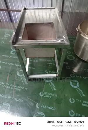 Stainless Steel Single Bowl Sink