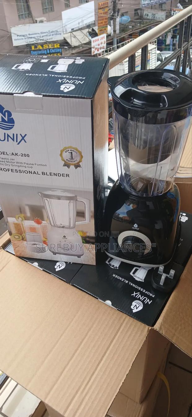 Nunix Ak-200 High Speed Blender – Multi-Purpose Kitchen Mixer - main view