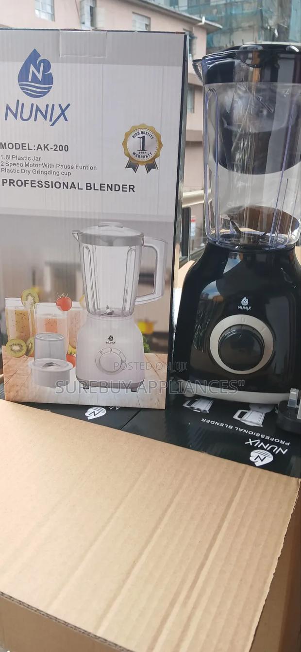 Nunix Ak-200 Electric Blender – Powerful Smoothie Juice Maker