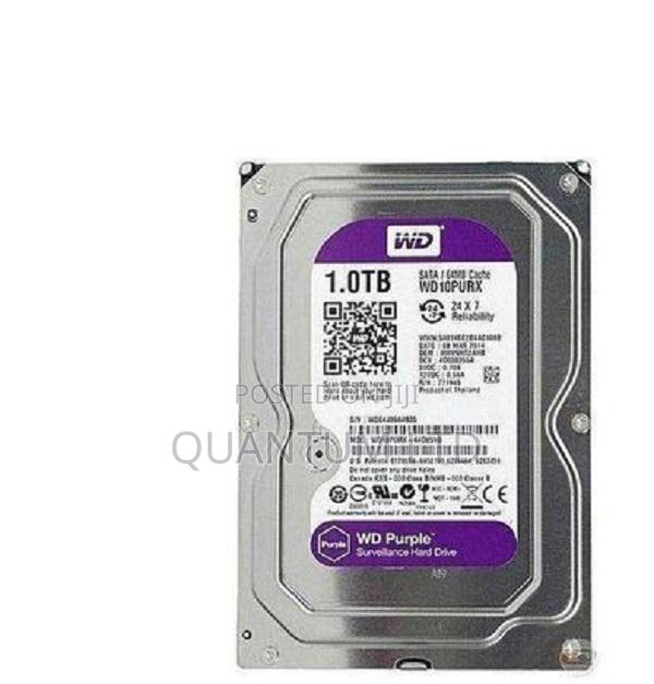 Wd 1tb Surveillance Hard Disk 'Purple' -3.5 Inch for CCTV or Desktop
