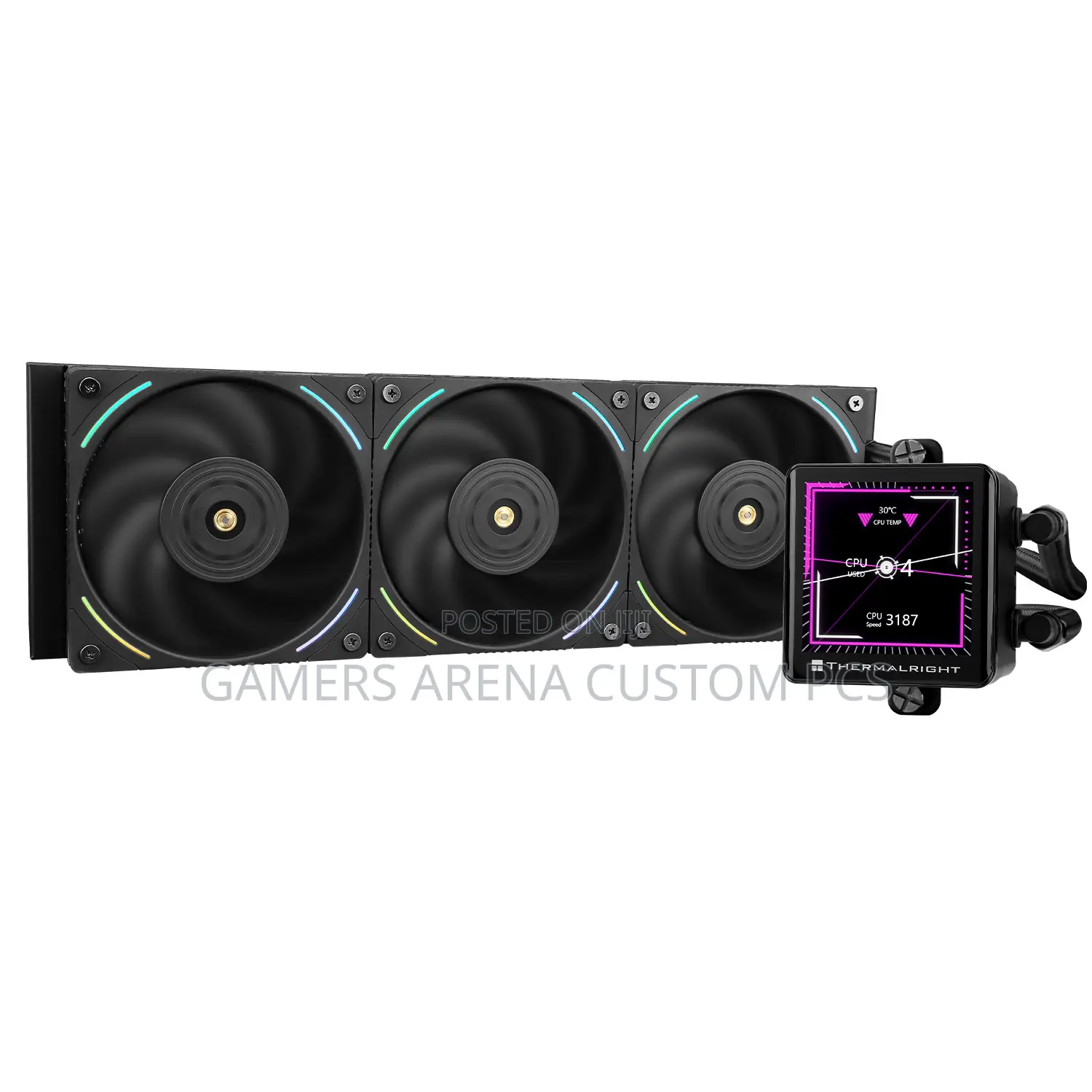 Thermalright Frozen Vision 360 Argb Black V2 Aio Cpu Water Cooler