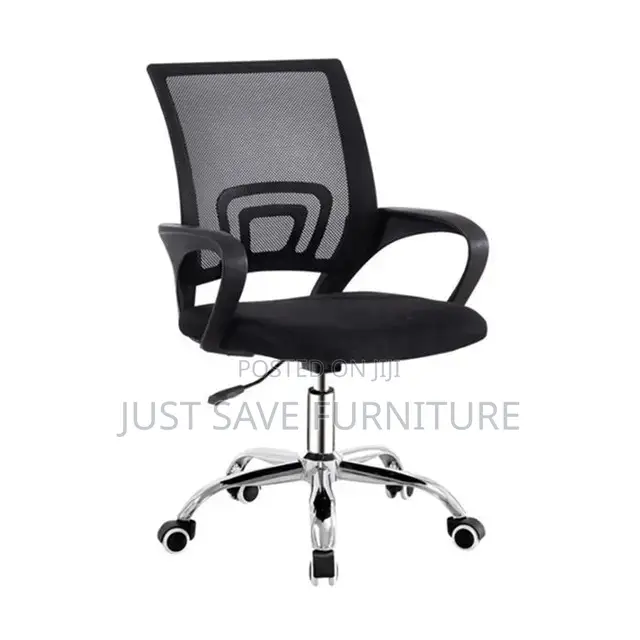 Ergonomic Mesh Swivel Office Chair With Adjustable Height