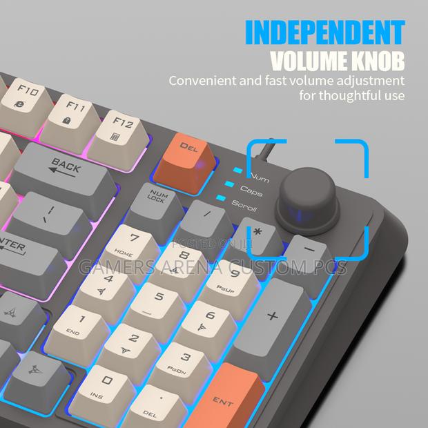 Xunfox 94 Keys Rgb Usb Wired Gaming Keyboard - thumbnail 2