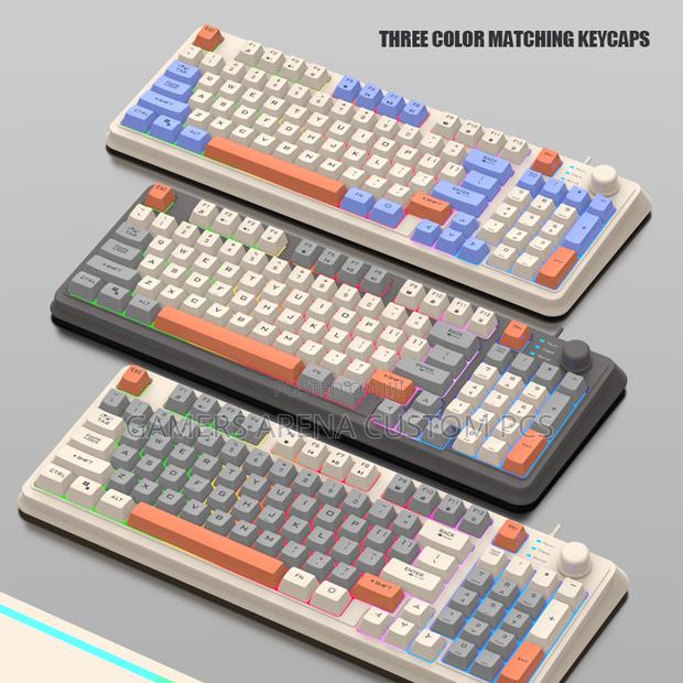 Xunfox 94 Keys Rgb Usb Wired Gaming Keyboard - thumbnail 3