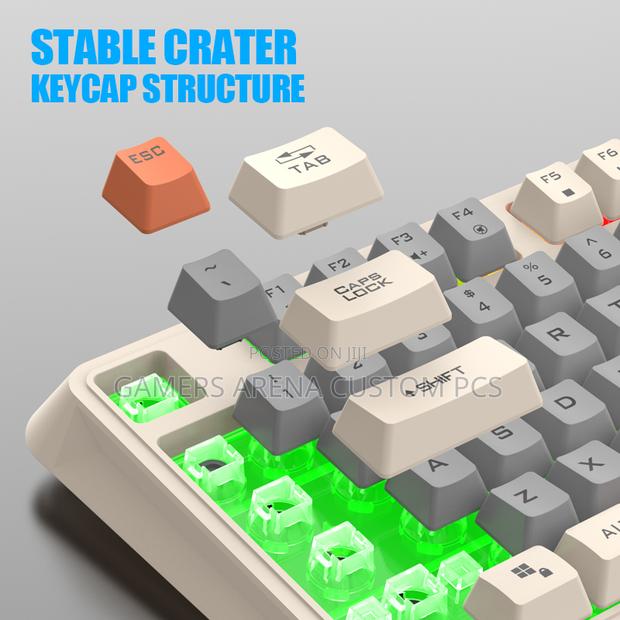 Xunfox 94 Keys Rgb Usb Wired Gaming Keyboard - thumbnail 4