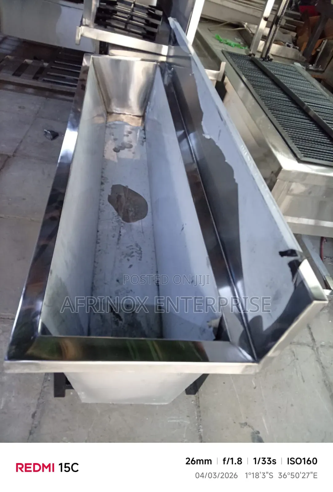 Stainless Steel Scrub Sink