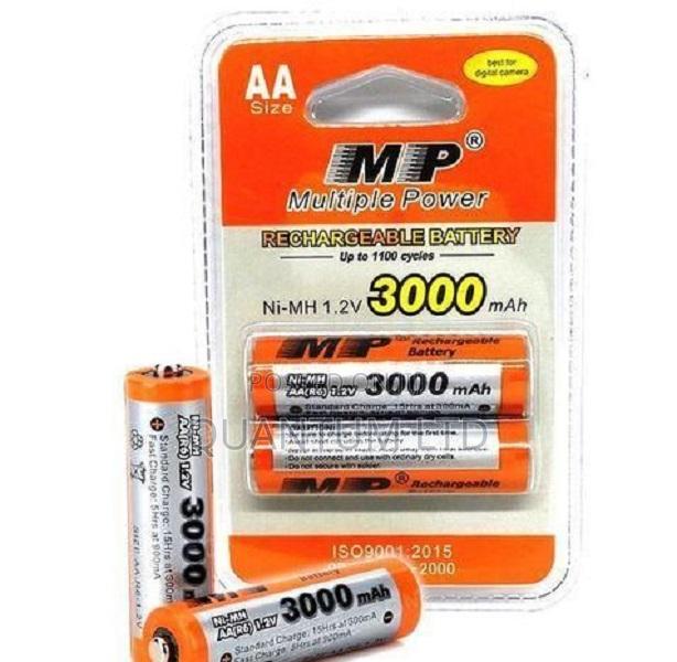 Multiple Power Aa Rechargeable Batteries With 1.2v 3000mah