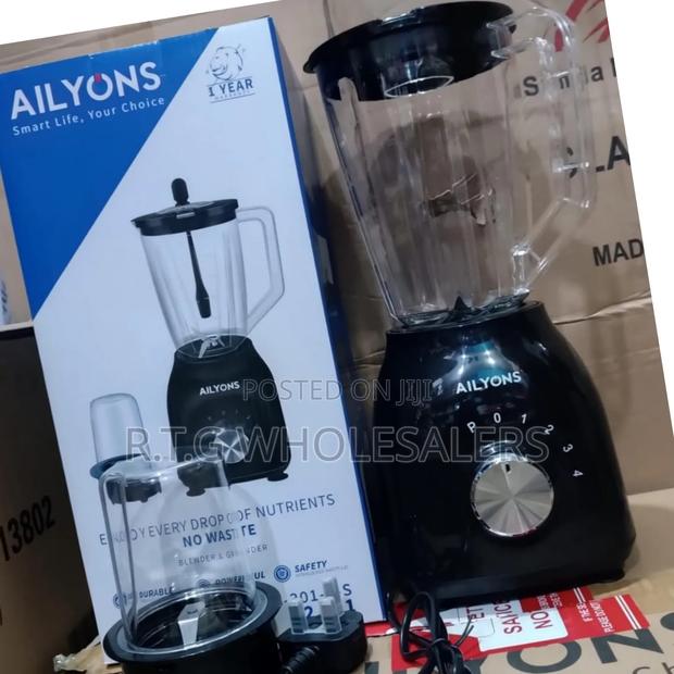 Ailyons Multi‐Function 2‐In‐1 Blender Black
