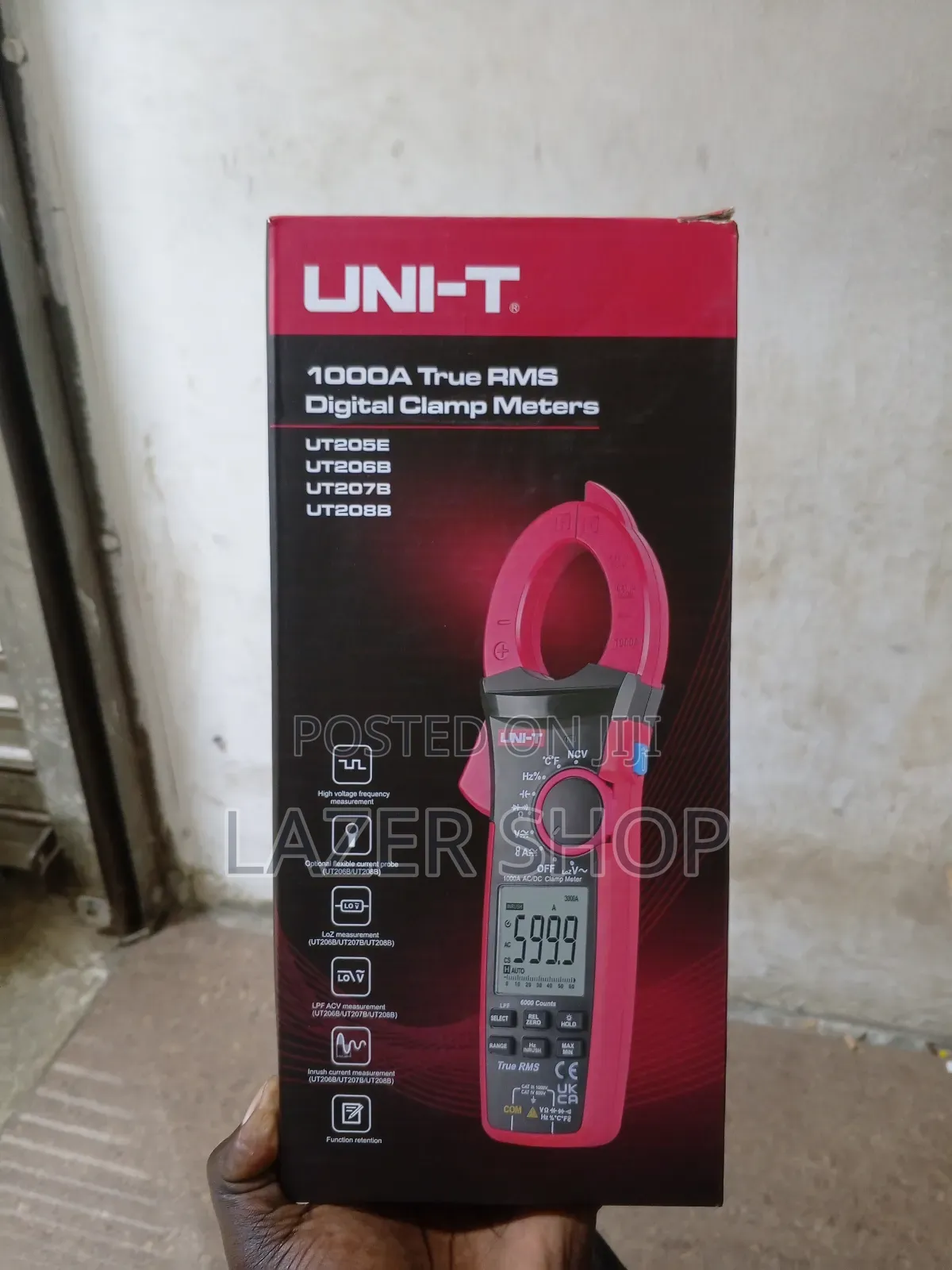 Unit T Clamp Meter 1000a[Ut207b]