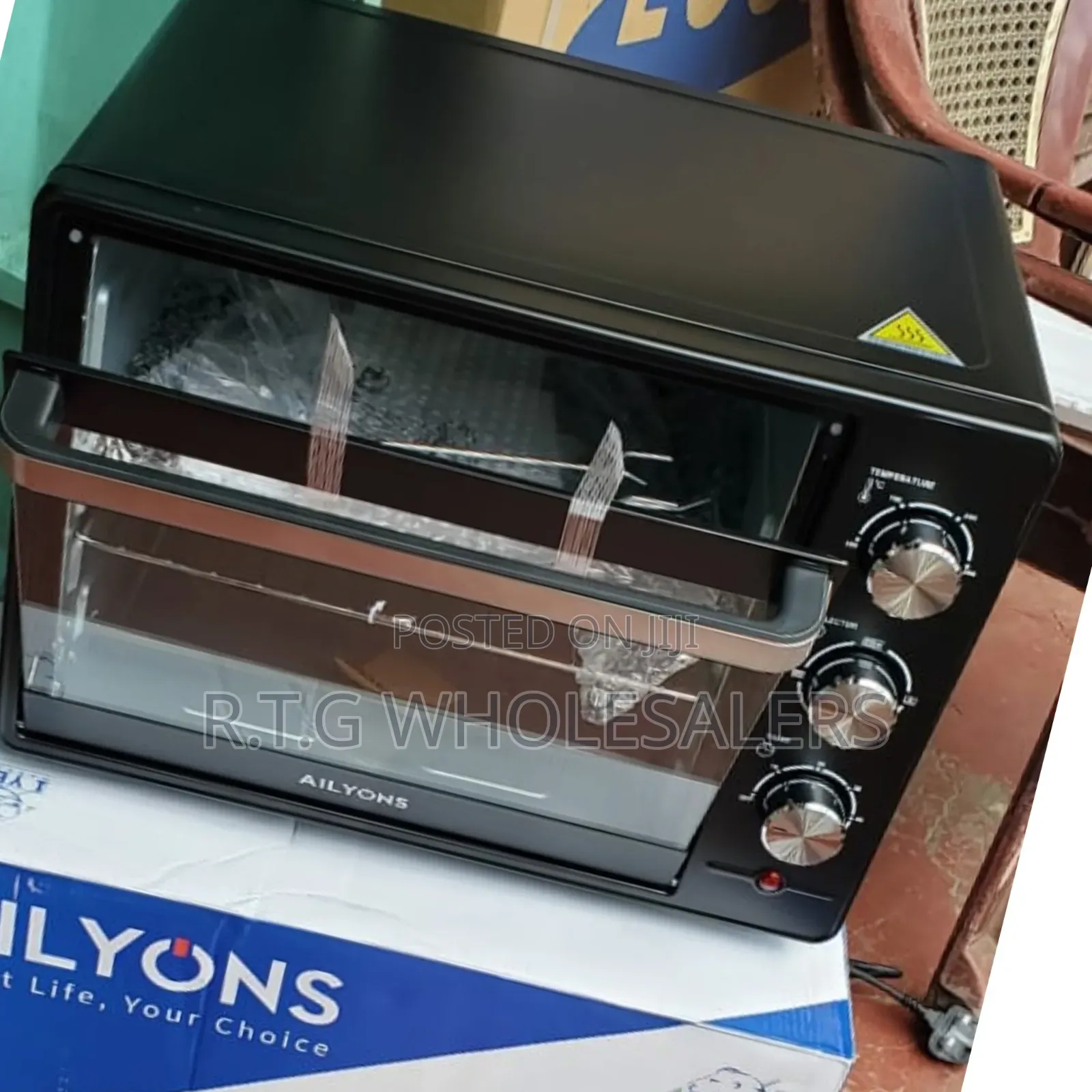 Ailyons 20 L Electric Oven – Convection, Grill Rotisserie