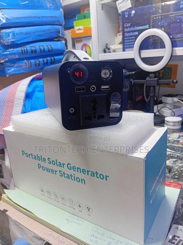 Portable Solar Generation Power Station - main view