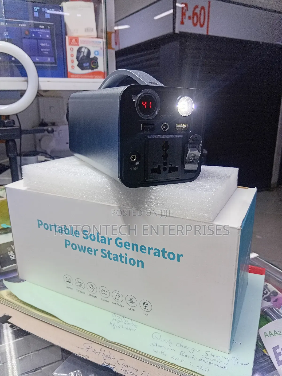 Portable Solar Generation Power Station