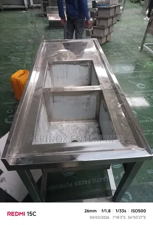 Stainless Steel Double Bowl Sink