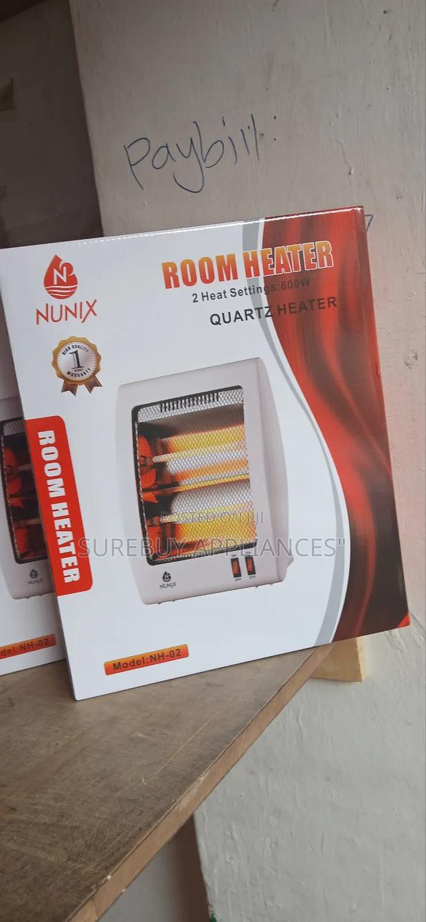 Nunix Quartz Electric Heater – Fast Heating Room Warmer - main view