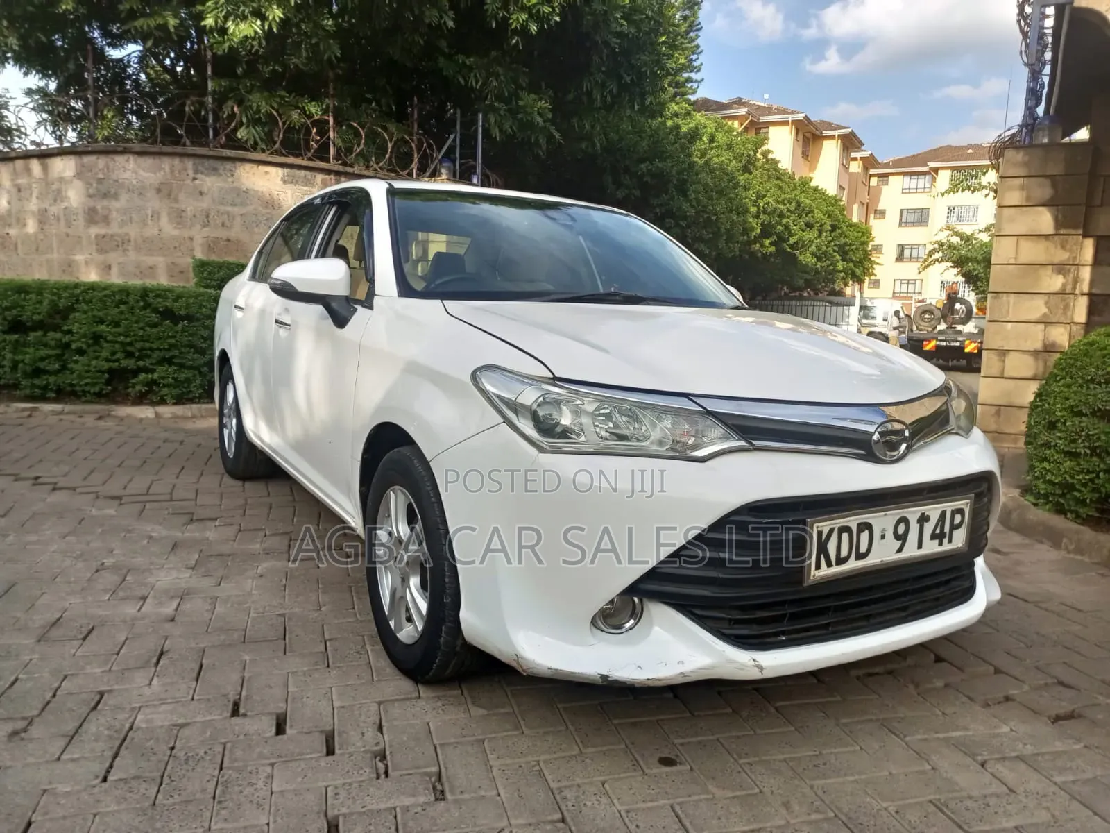 Toyota Axio 2014 White