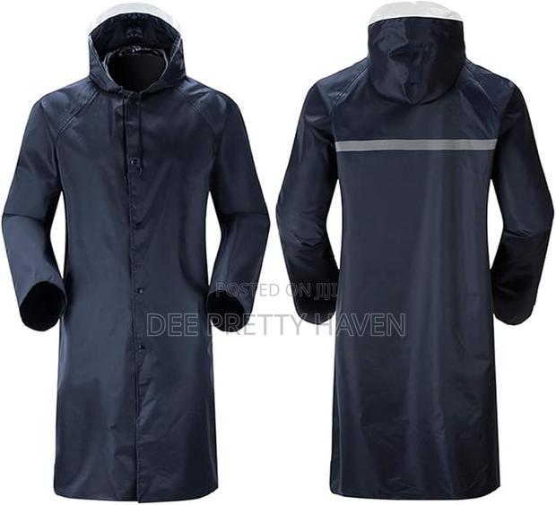 Adult Raincoat With Cap - main view