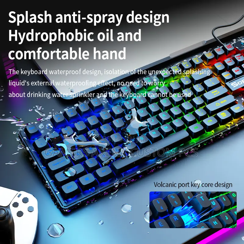Sorex Km2025 Gaming Combo Mechanical Keyboard Mouse