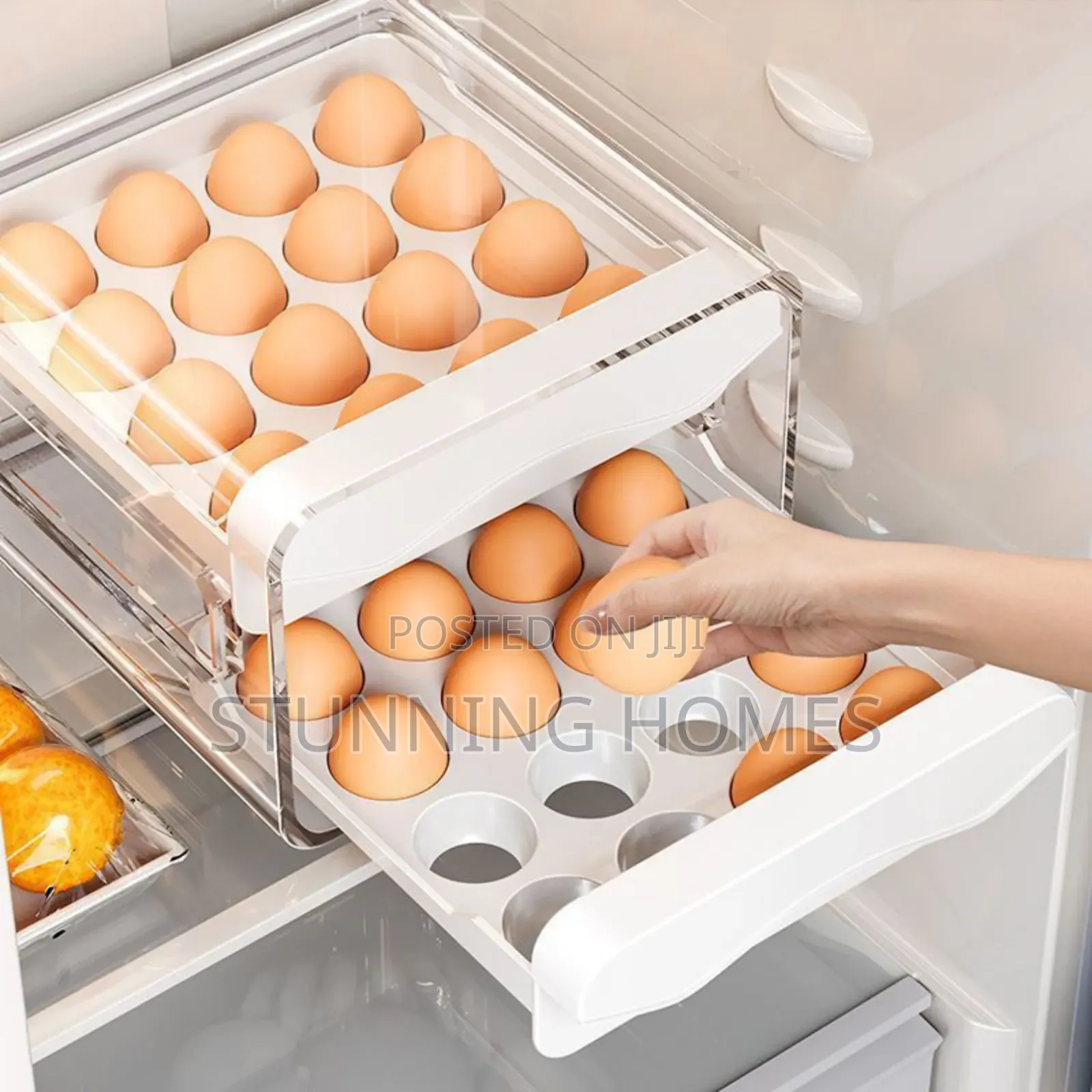 32 Grid Double Layered Egg  Rack