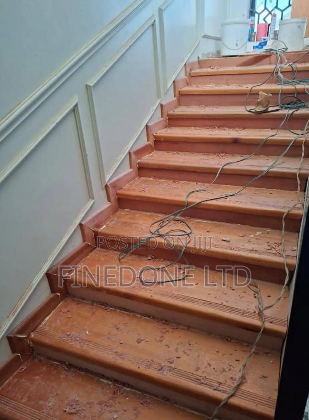 Mahogany Stairs Steps