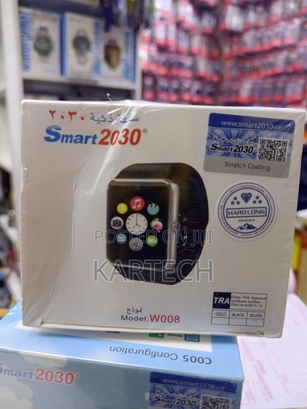 Kid's Smart Watch W008 Smartwatch - Black - main view