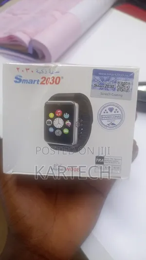 Kid's Smart 2030 W008 Smartwatch - Black, Silver