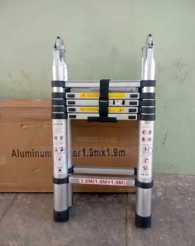 Double Telescopic Ladder 3.8m