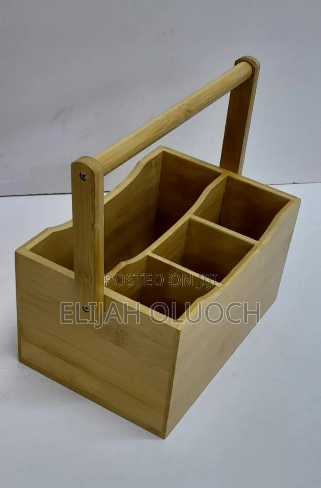 Portable Countertop/Kitchen Cutlery Organizer With Handle..