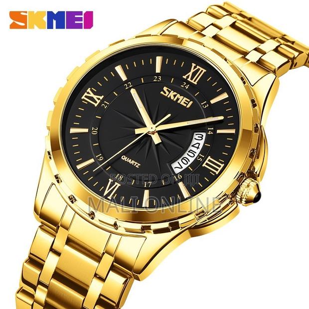 Skmei 9069 Men’S Quartz Analog Watch Stainless Steel Strap Luxury - thumbnail 7