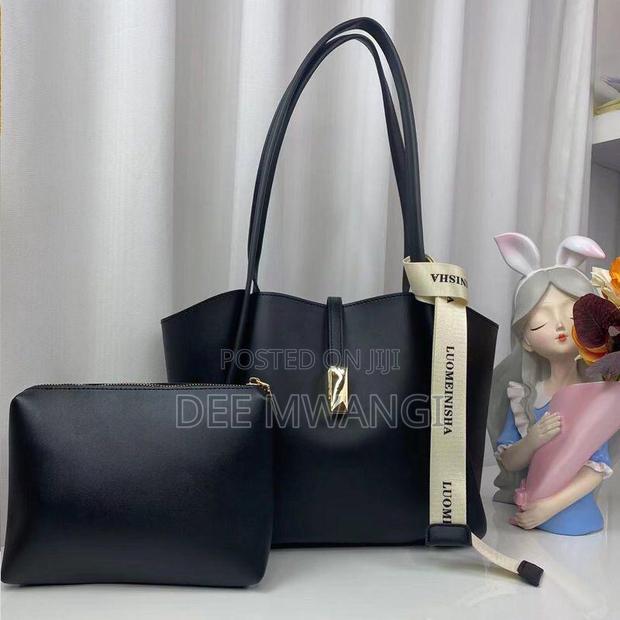 Faux Leather Handbag - main view