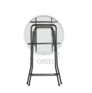 Home Dining Table; Home Essentials White Foldable Table
