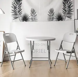 Home Dining Table; Home Essentials White Foldable Table