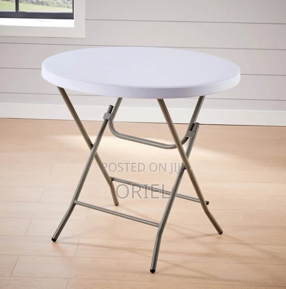 Home Dining Table; Home Essentials White Foldable Table
