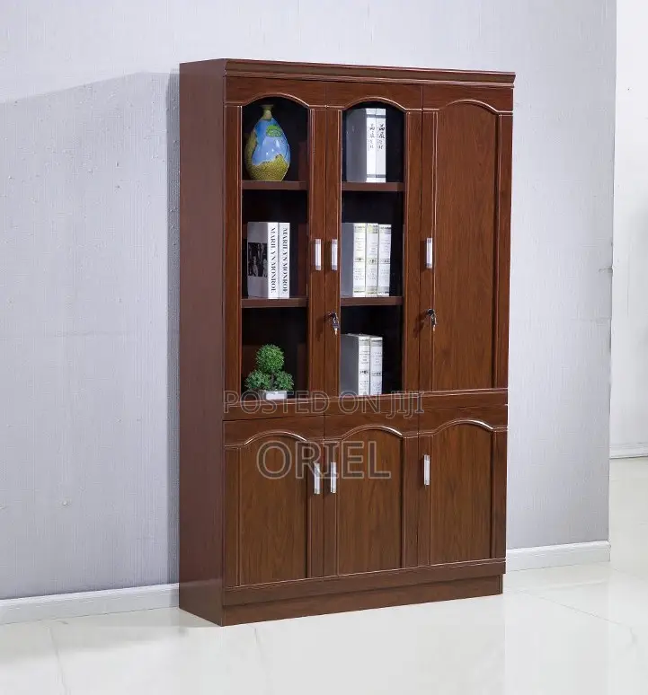 Office Cabinets; Classic Mahogany Office Document Storage Cabinet