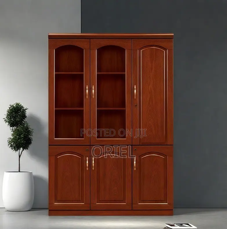Office Cabinets; Classic Mahogany Office Document Storage Cabinet
