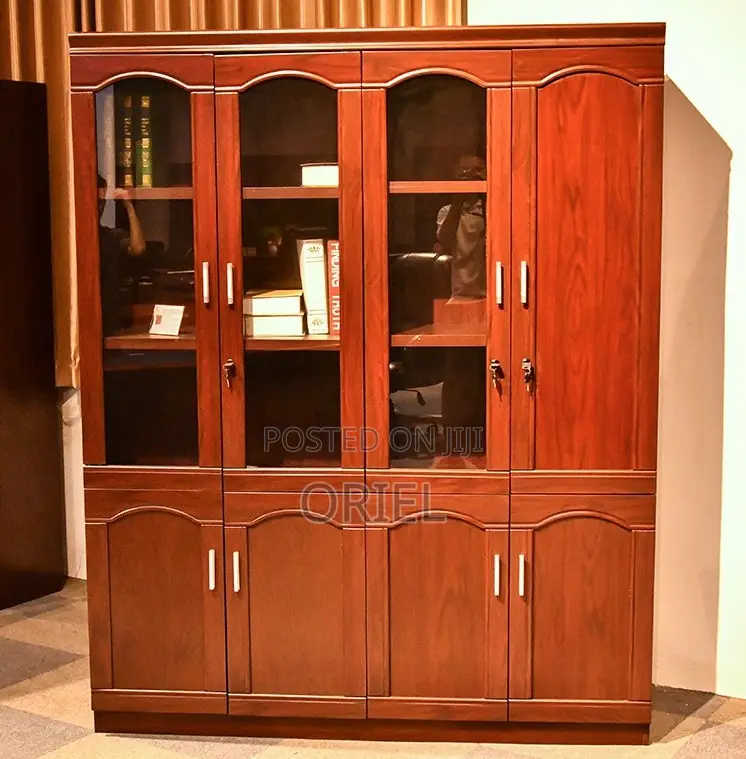 Office Cabinets; Classic Mahogany Office Document Storage Cabinet