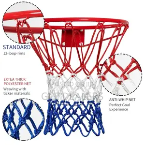 A Pair Of Basketball Ring Plus Net,2 Rings Plus Net,10inches