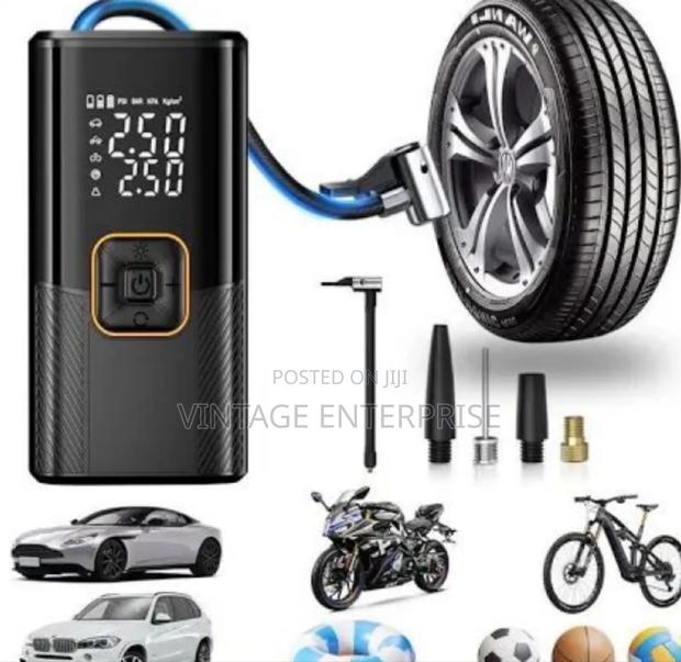 Cordless Digital Air Compressor/ Tyre Inflator