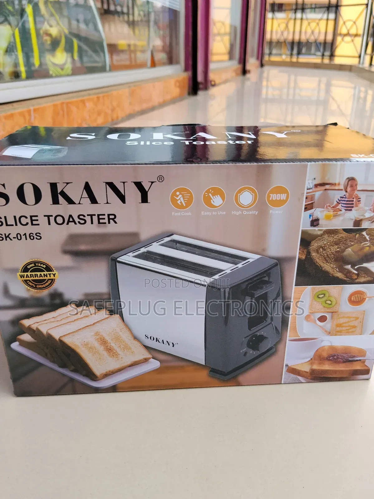 *Pop Up Bread Toaster*
 *