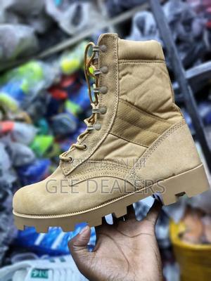 Brown Tactical Military Boots,Siwar Combat Boots - thumbnail 3