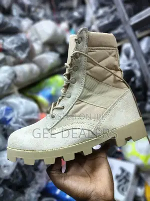 Desert Combat Boots, Beige Siwar Military Boots, Tactical Shoes