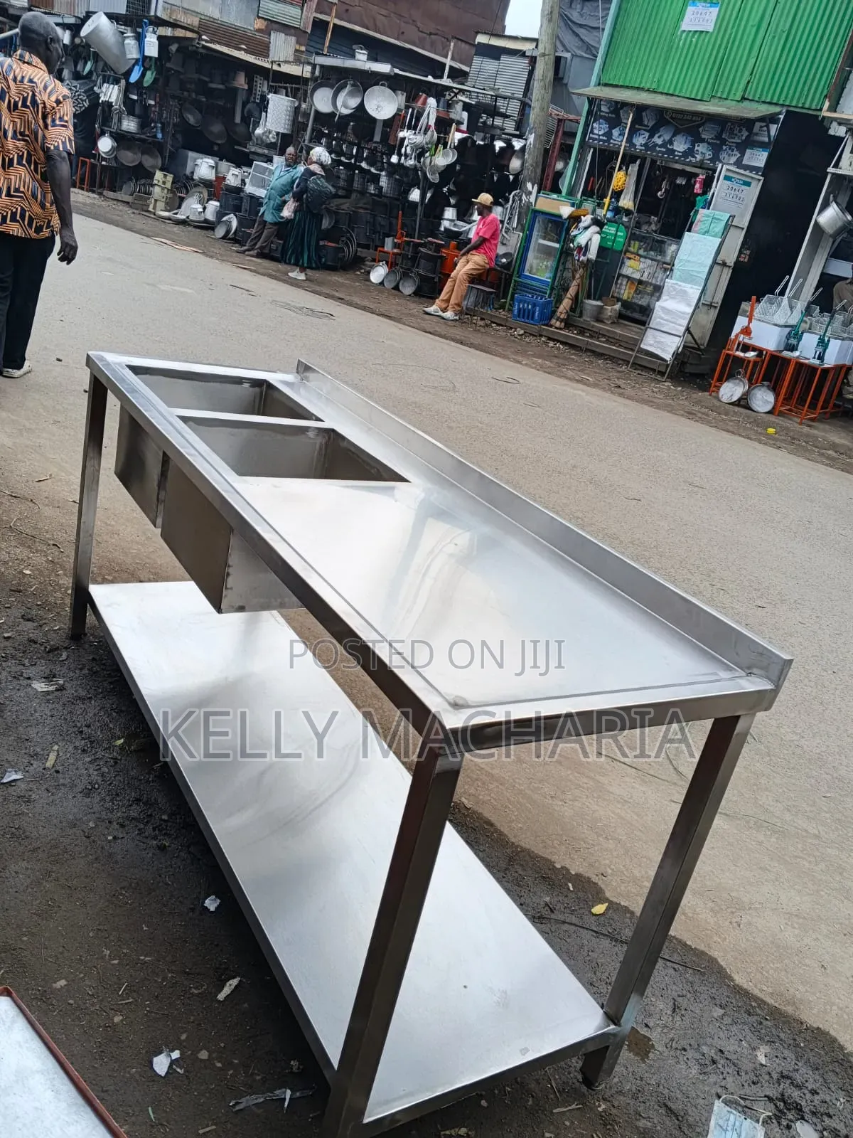 Commercial Sizes Double Sink