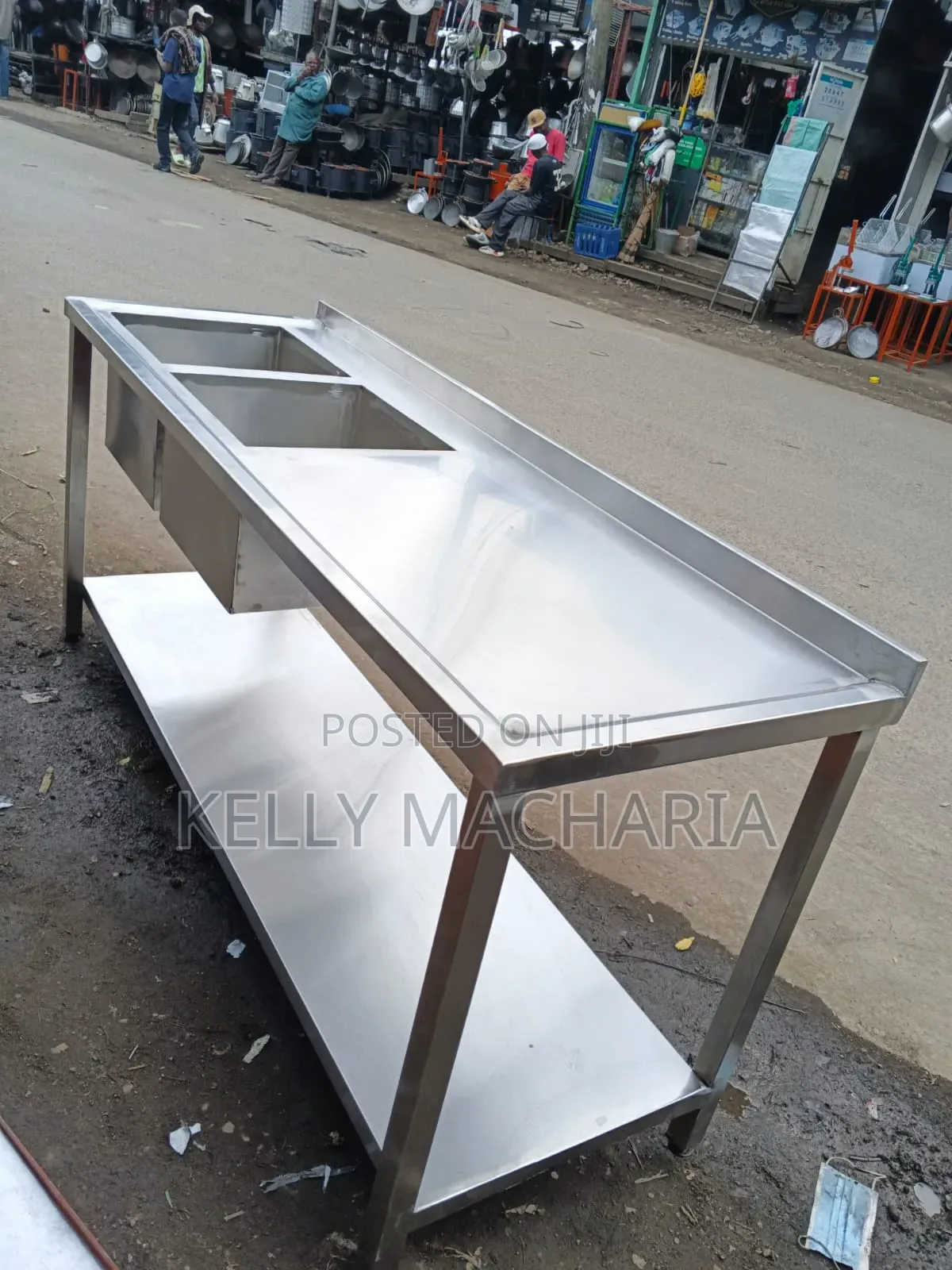 Commercial Sizes Double Sink