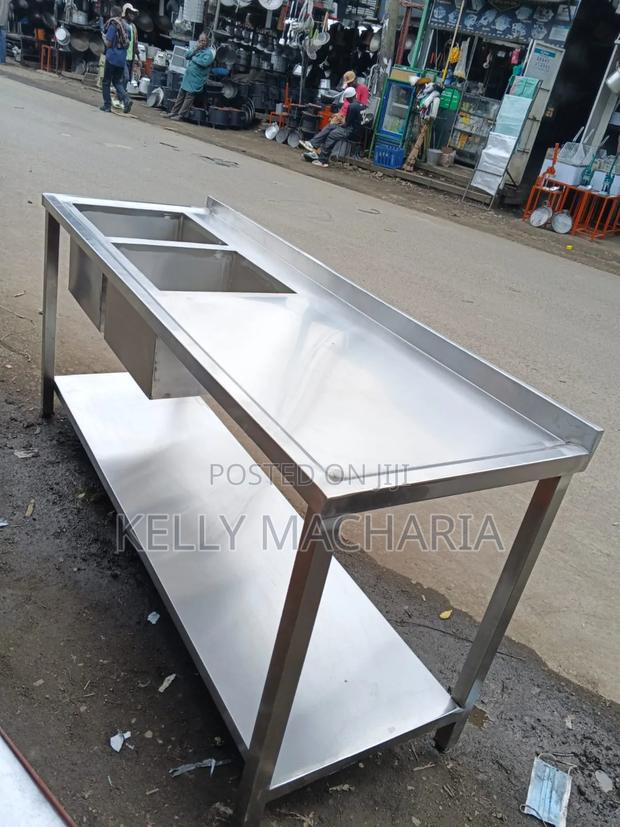 Commercial Sizes Double Sink - thumbnail 3