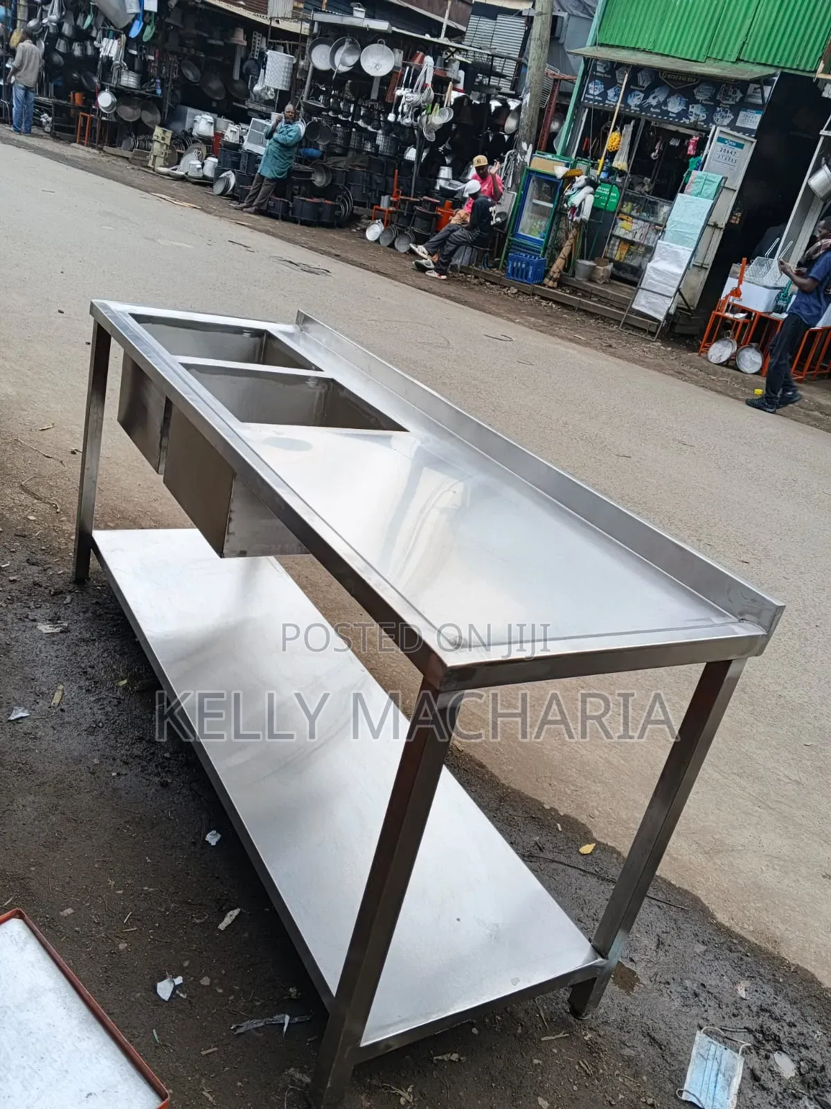 Commercial Sizes Double Sink