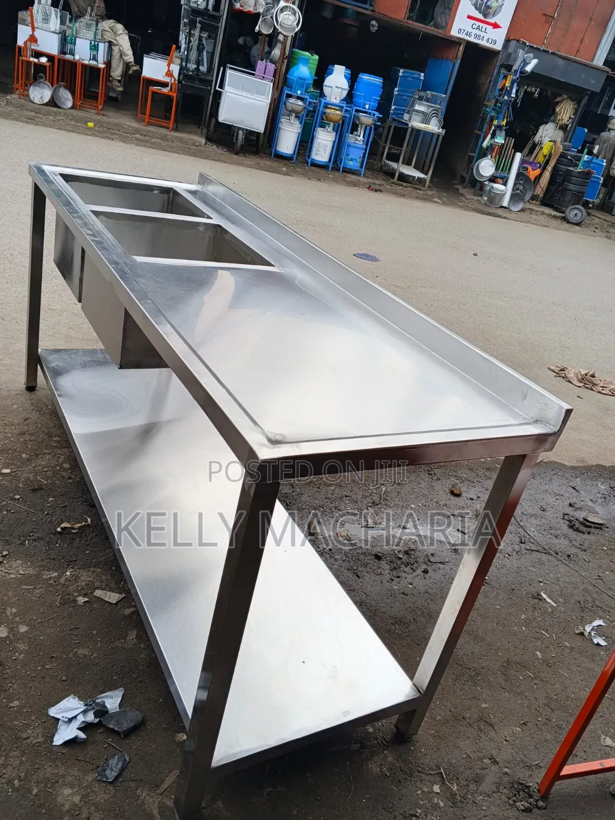Commercial Sizes Double Sink